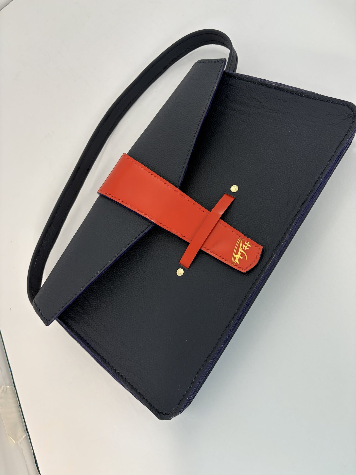 Indigo & Ember Envelope Satchel